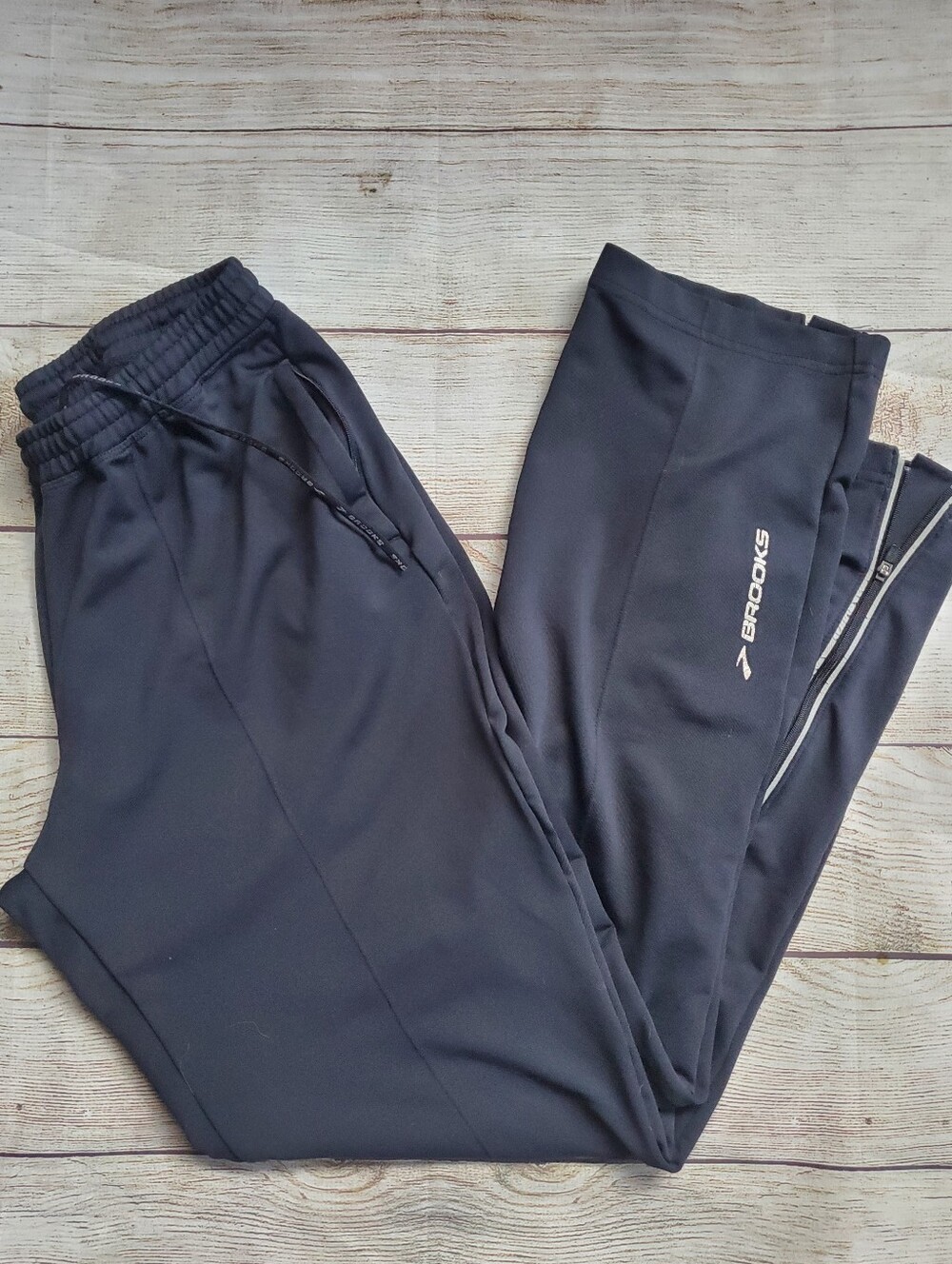 Brooks Womens Black Track Pants